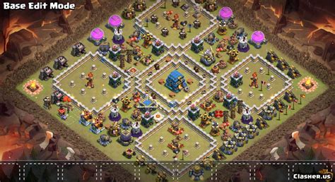 This base is one of the best base for coc Town Hall 12 available on YouTube. . Coc trophy base th12